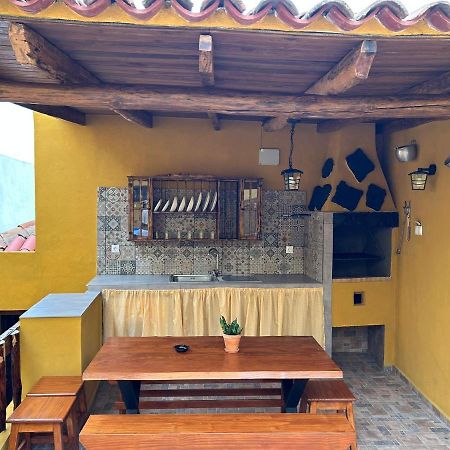 Tradicional Casa Canaria Con Piscina Y Vistas Al Teide Icod De Los Vinos Esterno foto