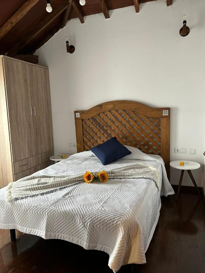 Tradicional Casa Canaria Con Piscina Y Vistas Al Teide Icod De Los Vinos Esterno foto