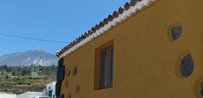 Tradicional Casa Canaria Con Piscina Y Vistas Al Teide Icod De Los Vinos Esterno foto