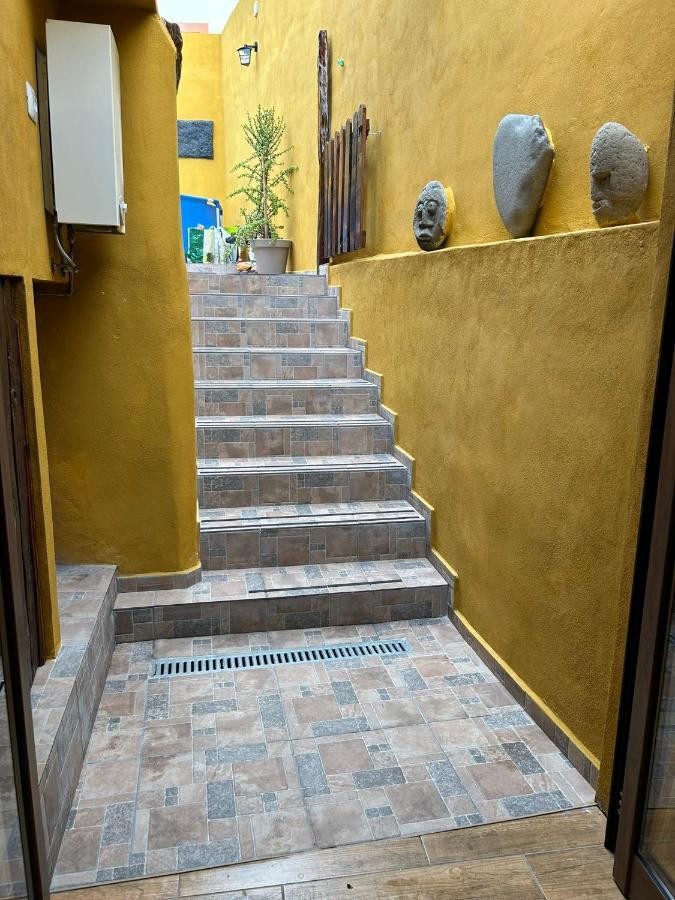 Tradicional Casa Canaria Con Piscina Y Vistas Al Teide Icod De Los Vinos Esterno foto