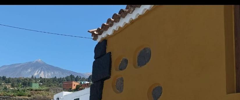 Tradicional Casa Canaria Con Piscina Y Vistas Al Teide Icod De Los Vinos Esterno foto