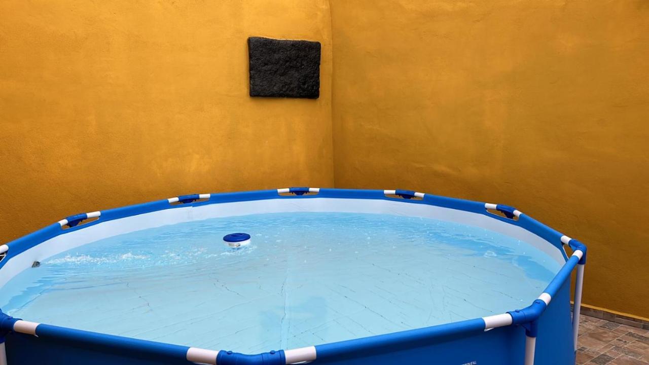 Tradicional Casa Canaria Con Piscina Y Vistas Al Teide Icod De Los Vinos Esterno foto