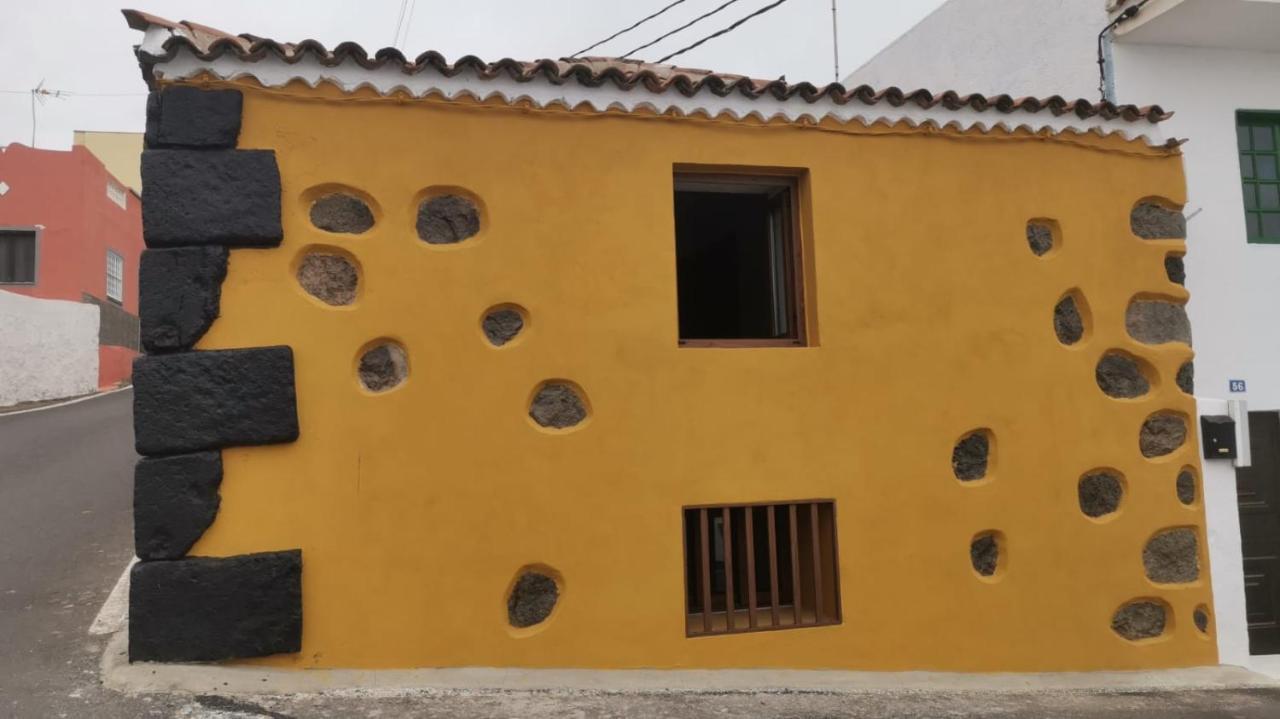 Tradicional Casa Canaria Con Piscina Y Vistas Al Teide Icod De Los Vinos Esterno foto