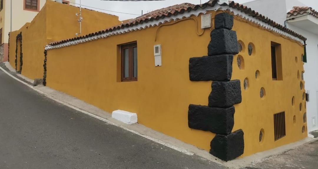 Tradicional Casa Canaria Con Piscina Y Vistas Al Teide Icod De Los Vinos Esterno foto