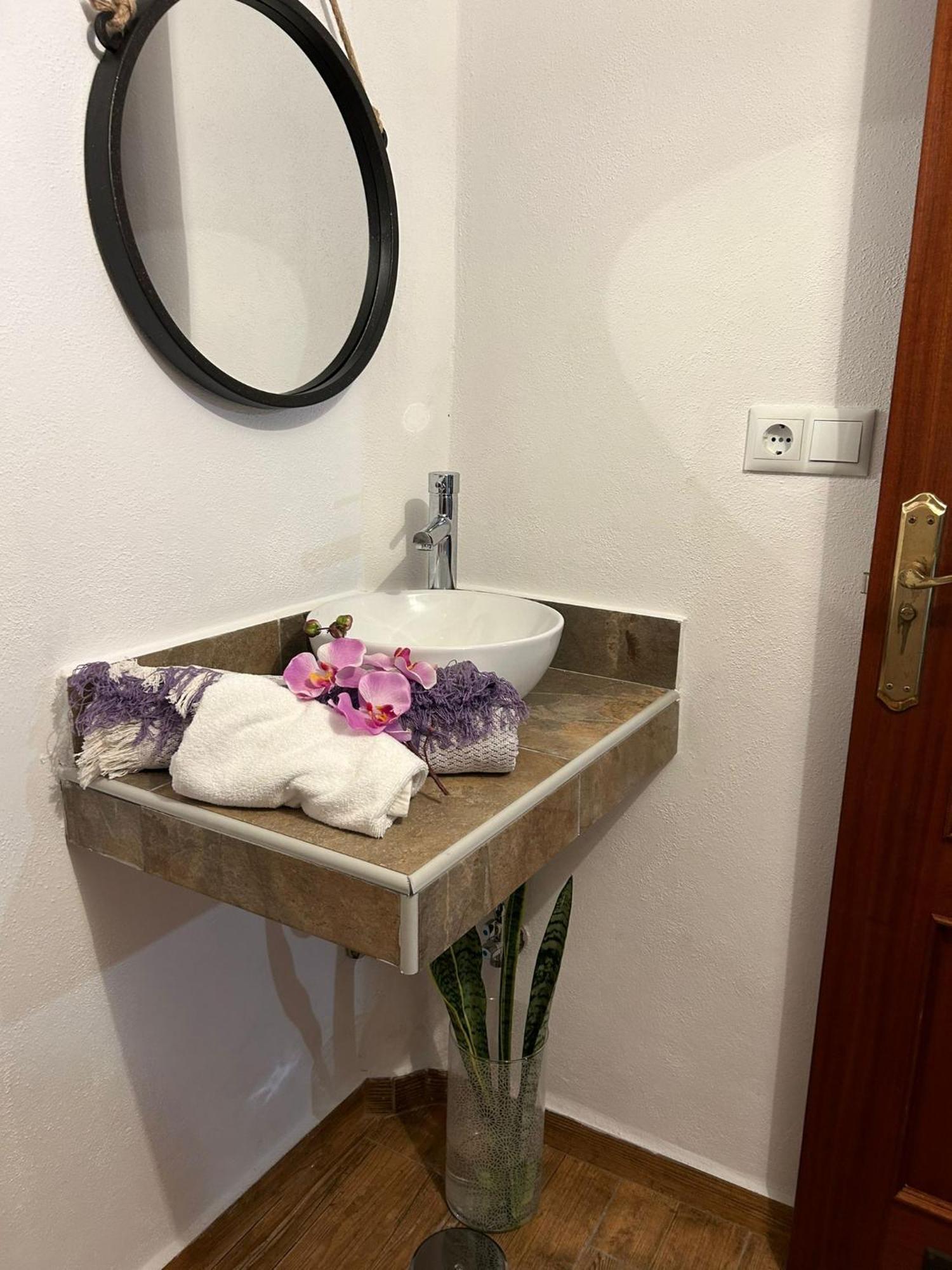Tradicional Casa Canaria Con Piscina Y Vistas Al Teide Icod De Los Vinos Esterno foto