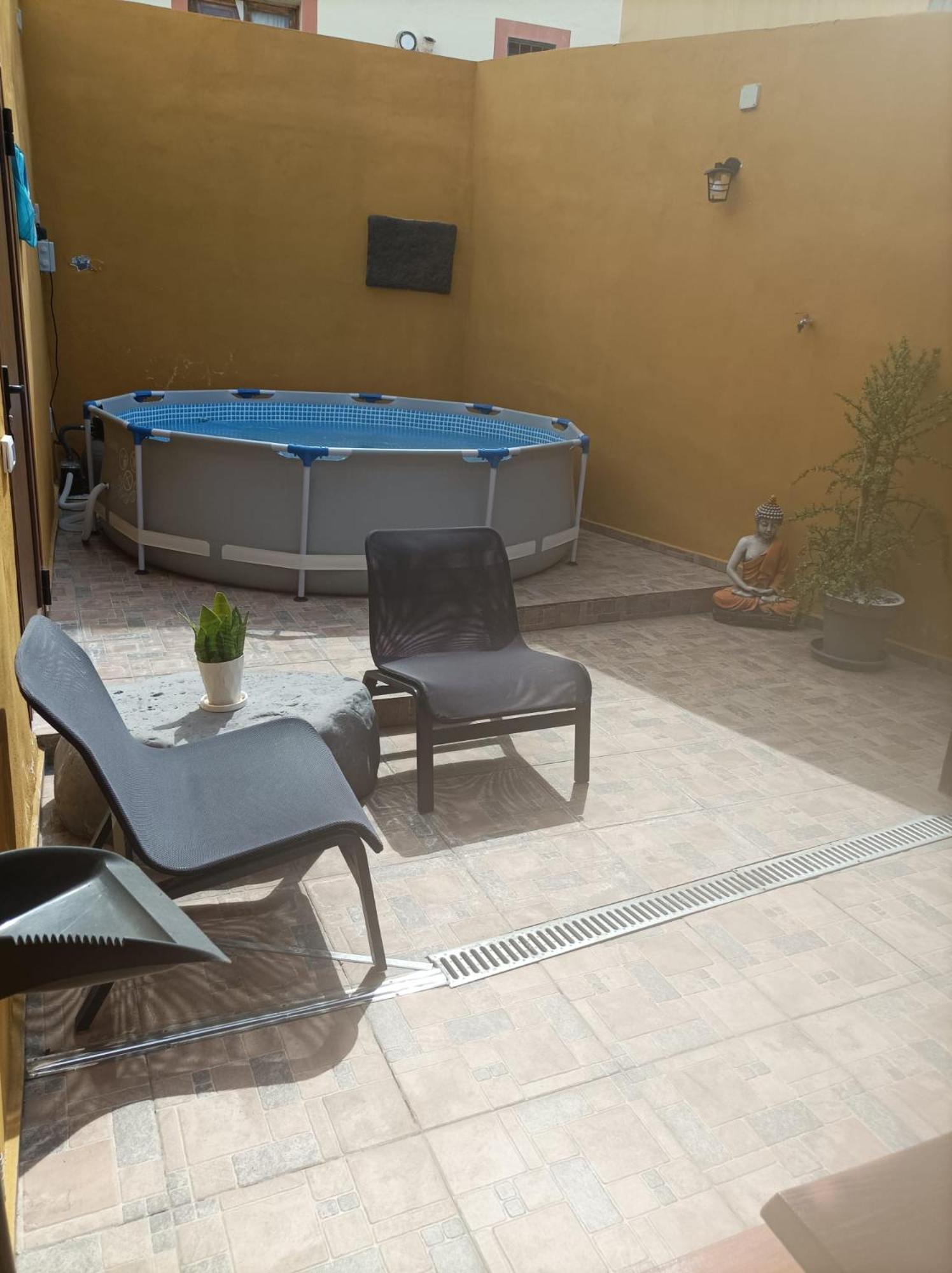 Tradicional Casa Canaria Con Piscina Y Vistas Al Teide Icod De Los Vinos Esterno foto