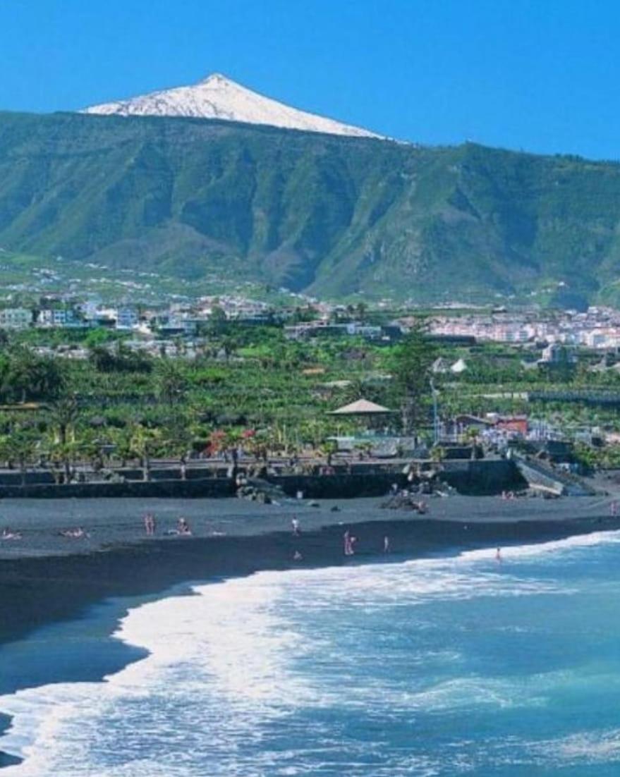 Tradicional Casa Canaria Con Piscina Y Vistas Al Teide Icod De Los Vinos Esterno foto